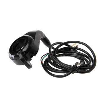

24v 36v 48v Motorcycle 7/8 Handlebar Black Thumb Throttle Electric Bike Scooter for most of Electric bike with 7/8" handlebar
