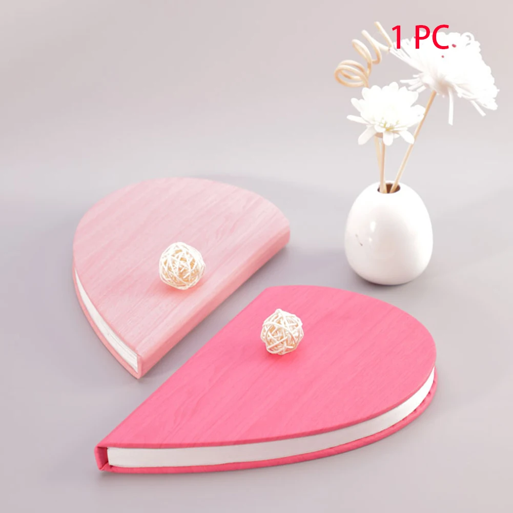 Decorative PU Leather Book Style Color Changing Foldable Atmosphere USB Rechargeable Bedroom Night Light Desktop Heart Shaped