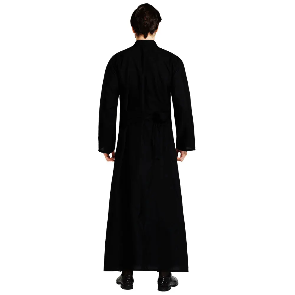 Cosplay Costume Umorden Adult Noble Priest Costume Men Religious Pastor Father Costumes Halloween Purim Party Mardi Gras Fancy Dress