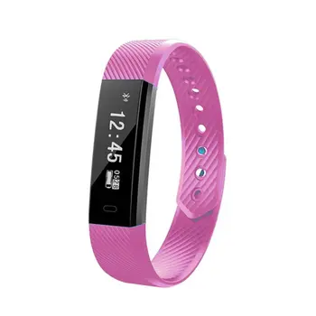 

Sports Smart Wristband Pedometer Sleep Tracker Monitor Remote Camera Alarm Clock Bracelet USB Charger Smartband for iOS Andriod