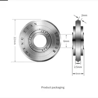 22mm glass ceramic tile cutter wheel alloy ceramic tile cutter Tungsten carbide ceramic  Titanium coating 2
