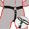 Leather Male Butt Plug Harness,BDSM Orgasm Chastity Device,Strap-On Anal Plug Bondage,Strapon Sex Underwear 1
