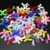 (200 шт./упак.) 4 см*4 см Атласная лента Банты DIY Craft Christmas Party Decor Подарочная упаковка Bowknots Швейные Головные Уборы Материалы
