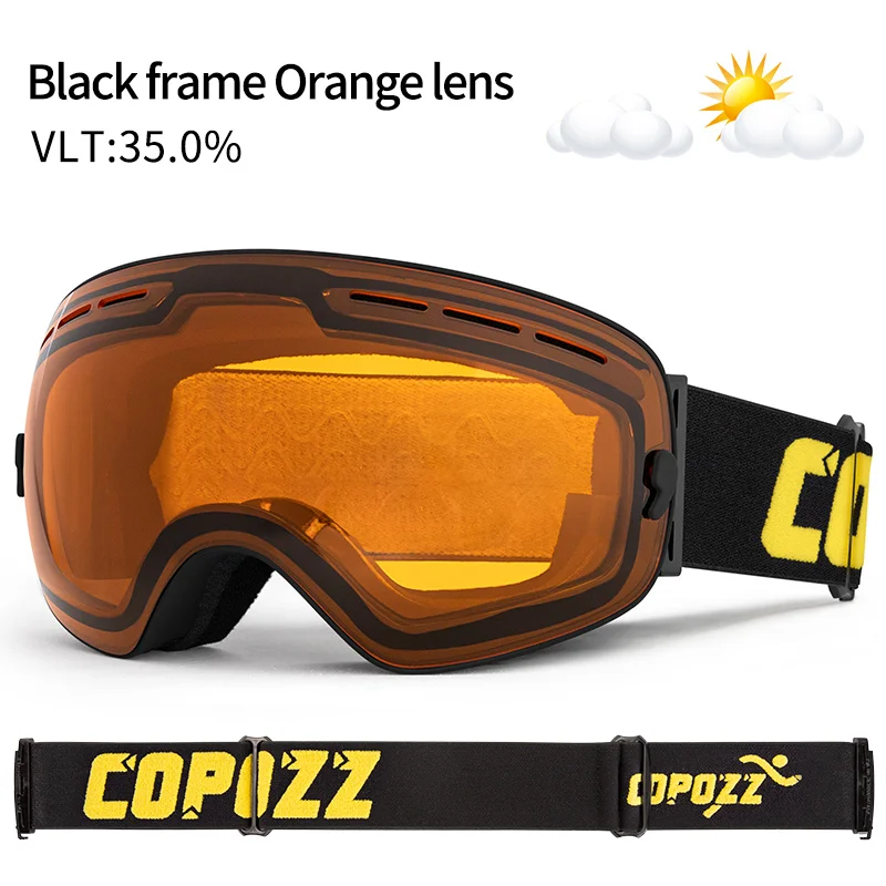 Orange goggles only