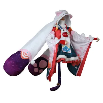 

2019Onmyoji SSR Banshee Tamamo no Mae Children's day cosplay costume Kimono full sets A