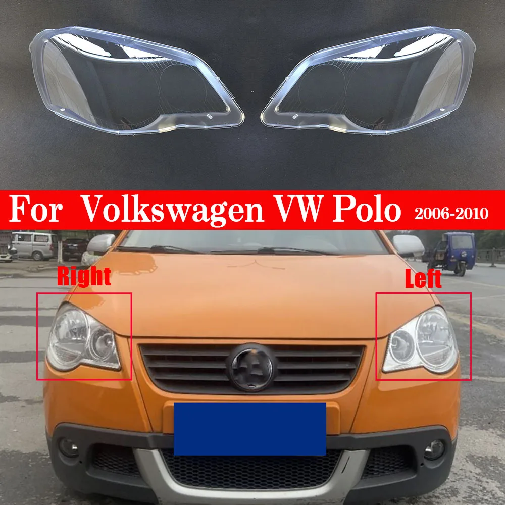 

Прозрачный чехол для передней фары автомобиля Volkswagen VW Polo 2006 2007 2008 2009 2010