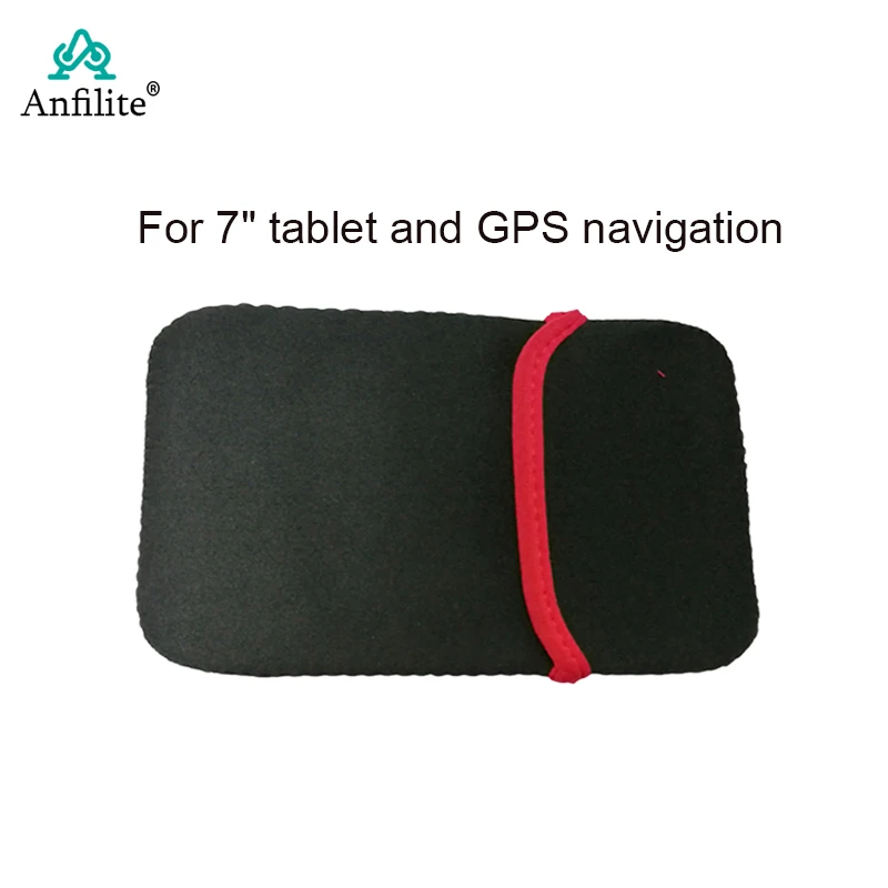 

Anfilite 10 pcs 7 inch navigator Shockproof Anti-Dust Striped soft bag sleeve case bag used for 7" tablet and gps navigation