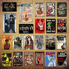 Calssic Ретро Джем Блюз поп жестяная вывеска музыка винтажная металлическая табличка Fstival Рок Джаз настенный художественный плакат для бара паба клуб Декор YI-133