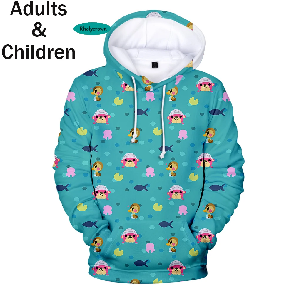 

Cute Personality 3D Print Animal Crossing boy/girls Hoodies Kids Sweatshirts baby Hooded Autumn/winter children Sport Hoodies