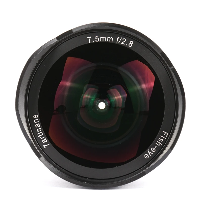 7artisans 7,5 мм F2.8 180 APS-C ручной объектив рыбий глаз для камеры Canon EOS M sony E Mount Fuji FX M4/3 Mount