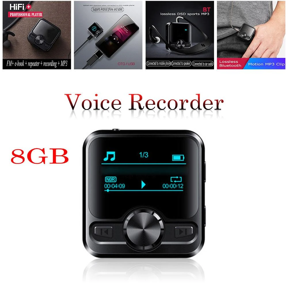 Dsd Mp3 Player | Voice Recorder - Voice Recorder Bluetooth Sport Hifi Mp3  Player 8g - Aliexpress