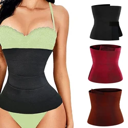 Hot Invisible Wrap Waist Trainer Tape,Bandage Wrap for Women Back Support Belt Adjustable Support Trainer Back Brace Shaper Belt