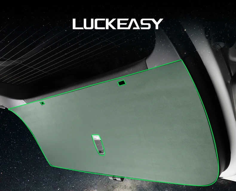 LUCKEASY для Tesla модель X- hide Trunk дверь анти Kick Pad защита боковой край пленка протектор наклейки