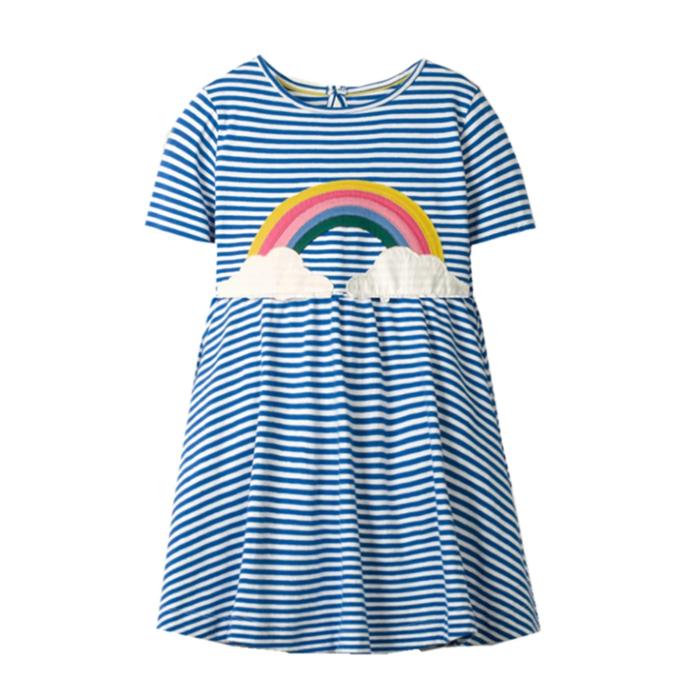 Детское летнее платье с аппликацией на возраст 2 7 А|Платья| |