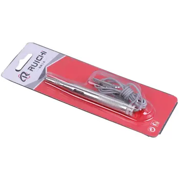 

6-24V Copper Electric Pen Universal Test Light Automotive Circuit Test Pencil Circuit Inspection Safety Pen