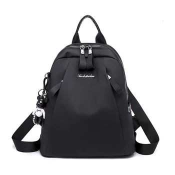

Charge Computer Backpack Fashion Laptop Backpack Anti-theft Waterproof Bag For Women Oxford Cloth Student Bag Teenage