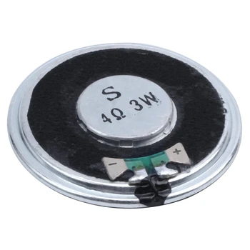 

3W 4 Ohm Metal Housing Round Internal net Speaker Loudspeaker 4Pcs