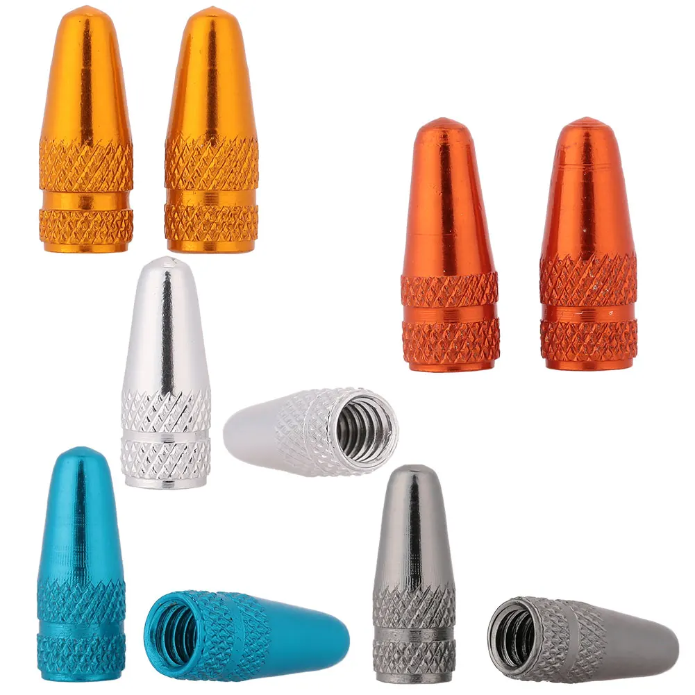 

1pc Bike Bicycle Tire Tyre Aluminum Alloy Presta Stem Air Valve Cap for Cycling Accessories High Pressure Spikes Dust Cover