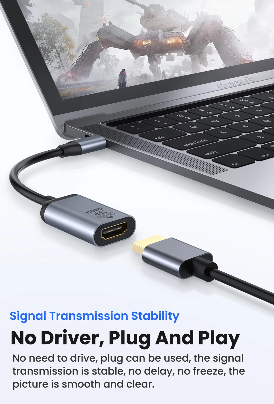 mini dp cabo tipo c para hdmi