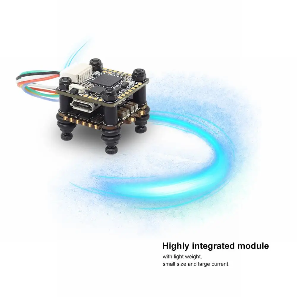 

HGLRC FD413 STACK Combined with 16x16 2-4S F411 Flight Controller and FD13A BLS 4in1 ESC for FPV Racing Drone