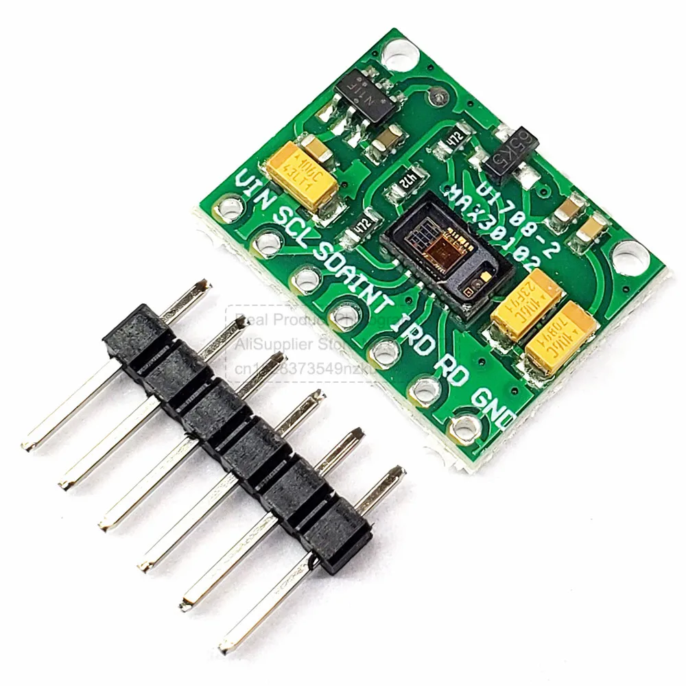 MAX30102 Heart Rate Blood Oxygen Sensor Pulse Heartbeat Oxygen ...