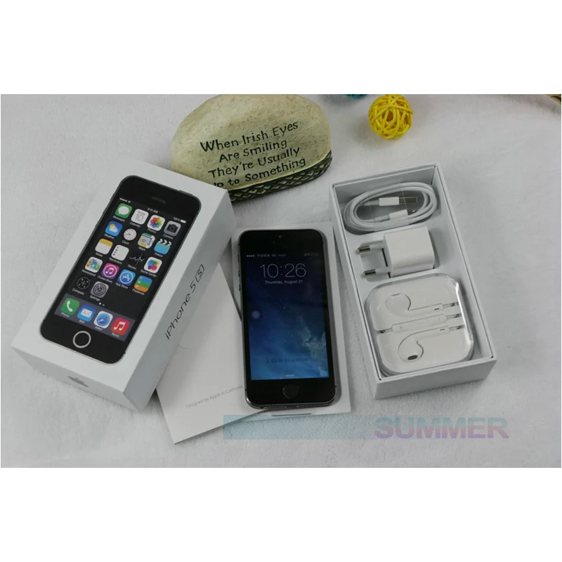 Original Unlocked Apple iPhone 5S Mobile Phone iOS A7 4.0 Original Unlocked Apple iPhone 5S Mobile Phone iOS A7 4.0