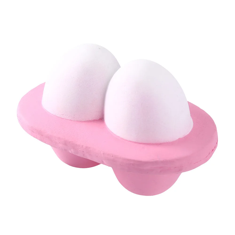 Kawaii Cartoon Cute Egg Squishy Slow Rising  Stress Reliever Toy decompression Slow rebound toy kids toys doll #B