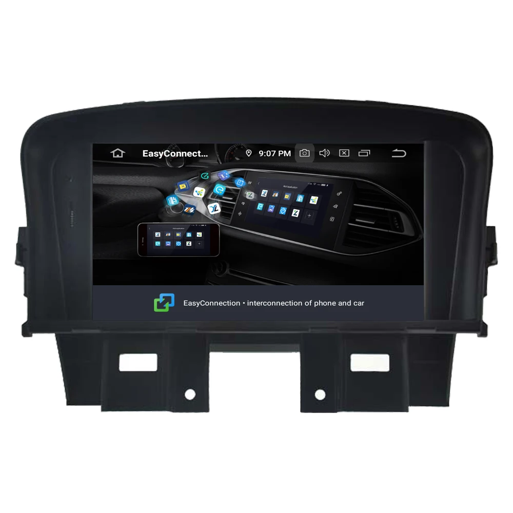 Автомобильная Мультимедийная система RoverOne для Chevrolet Cruze Lacetti II Android 10 0 радио