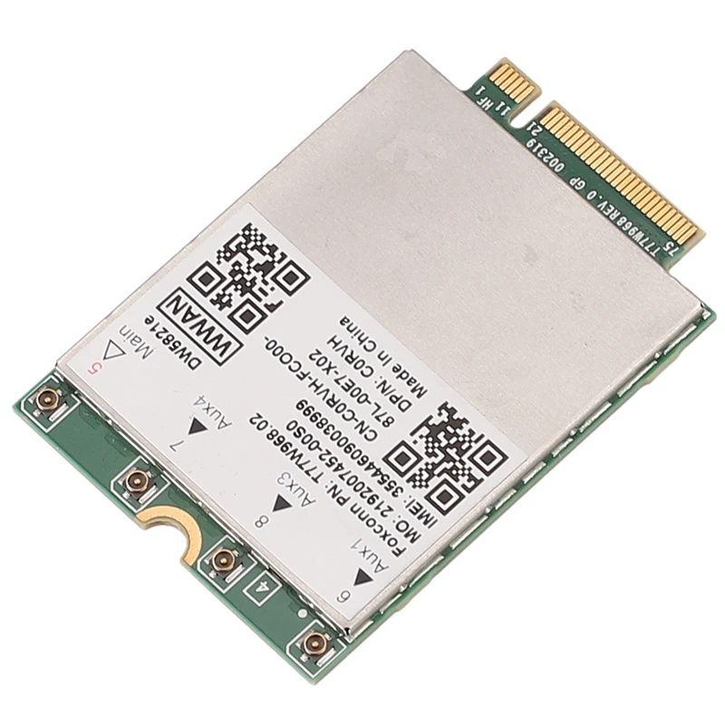 T77W968 DW5821E Snapdragon X20 LTE Cat16 1 Гбит/с FDD-LTE TDD-LTE 4G сим-карту для Dell 5420 5424 7424 ноутбук