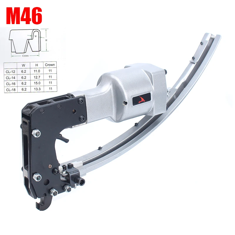 Cheap Quality Professional M46 Special Pneumatic Gun Clip Air Tool for Fix the Spring of Mattress/Sofa Clip Nailer