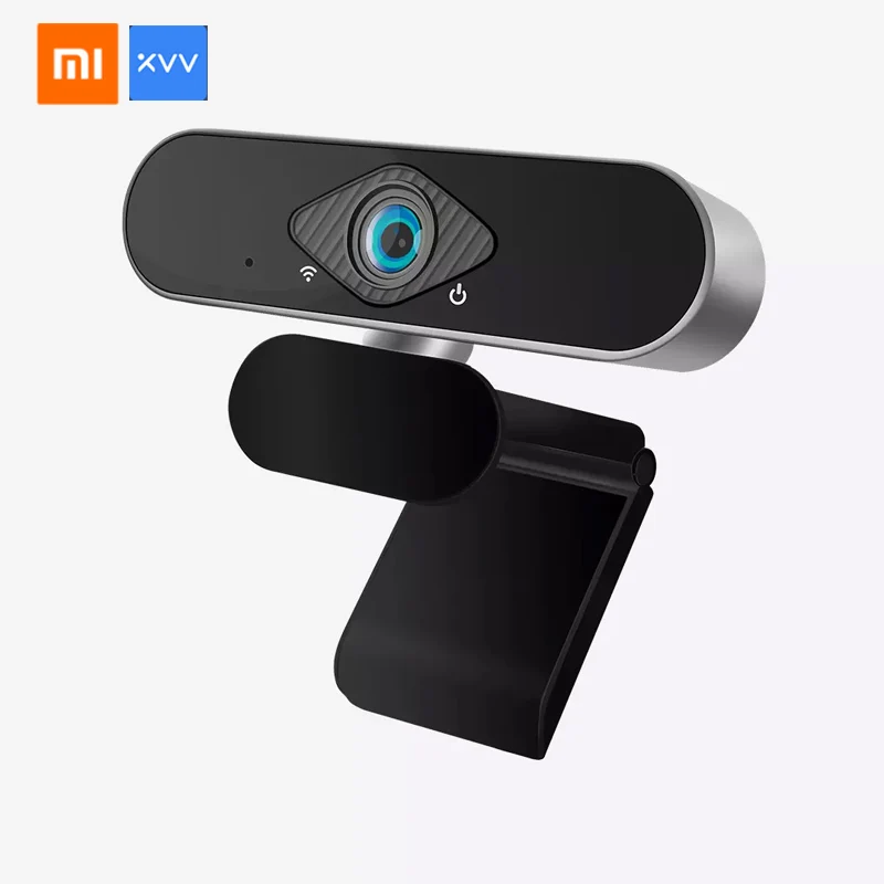 US $20.24 Xiaomi Xiaovv Camera Vlogging BuiltIn Noise Reduction Microphone 1080P HD Webcast Live USB Camera Conference Digital Web Cam