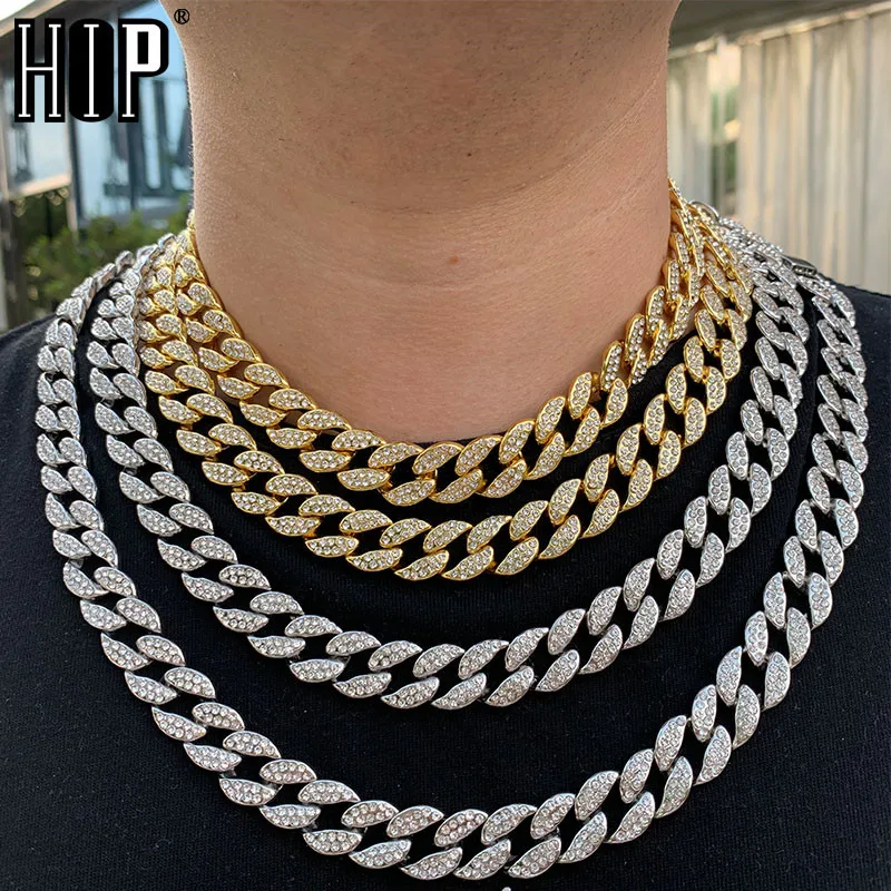 Hip Hop Miami Curb Iced Out Cuban Chain 