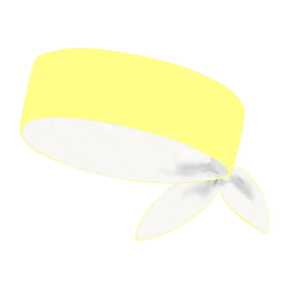 without logo yellow Быстросохнущая охлаждающая повязка на голову Nadal Sport - Цвет: without logo yellow