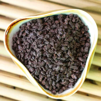 

Yunnan Menghai Chahuashi Tea Fossil Glutinous Rice Fragrant Ripe Pu'er Tea for Cellulite and Promote Digestion