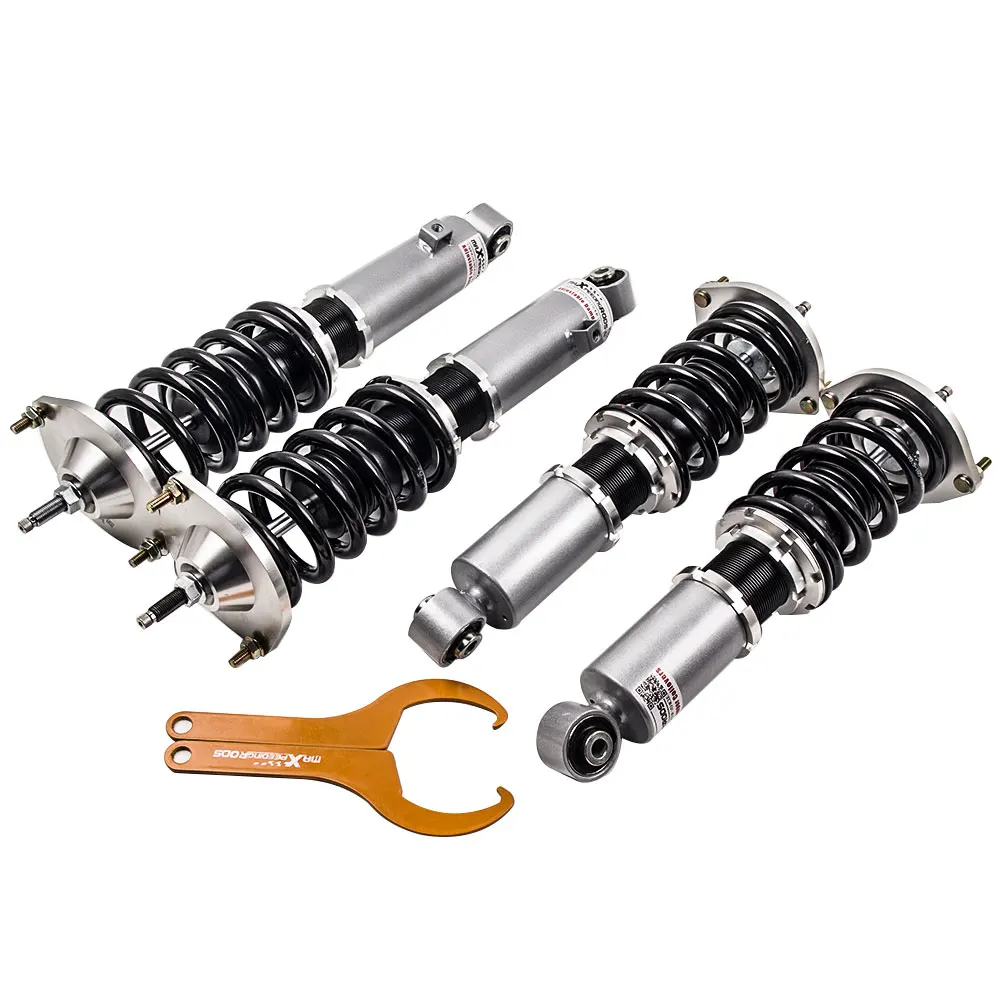 

F24 Ways ADJUSTABLE COILOVER Spring KIT For Mazda Miata MX5 MX-5 NA NB 1989-05 Shocks Absorber