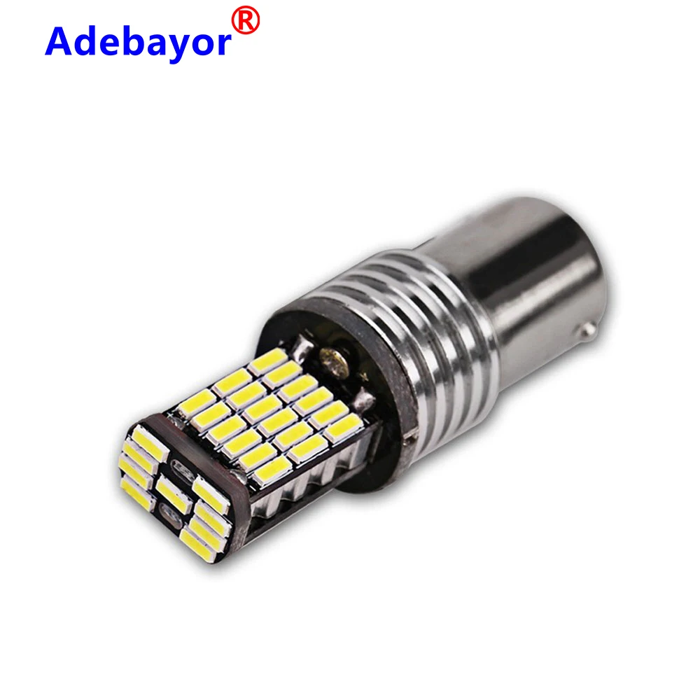 50pcs 1156 P21w Ba15s 4014 Led 45 Smd Canbus   ڵ   극ũ Ʈ ڵ    Dc12v, ڵ Ĺ̵ 극ũ