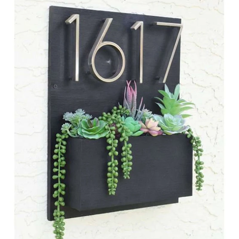 12cm Silver House Number Sign 0 9 Alphabet Letters 5 Inch Dash Slash Signage Home Door Numbers Outdoor Address Numeros Puerta Aliexpress Home Improvement