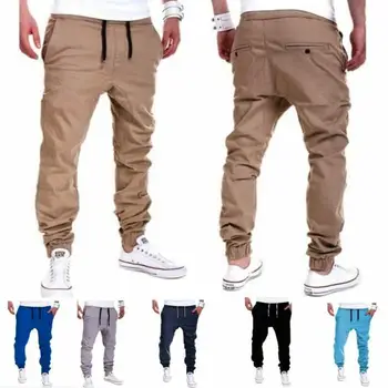 

Mens Stylish Sweatpants Slacks Casual Jogging Dance Sportwear Harem Pants