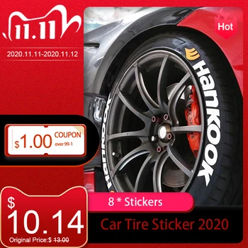 

Rubber Letters Tire Sticker Car Tire Wheel Sticker 3D Logo Personalized Decal Sticker Car Styling Wheel Label for Motorcycle#911