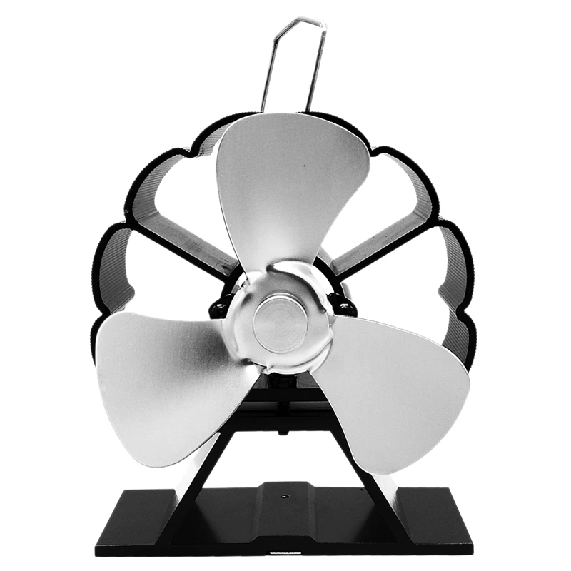 

3-Blade Stove Fan Ultra Quiet Fireplace Wood Burning Eco Friendly Fan Wood/Log Burner Fan,Stove Fan Heat Powered Fireplace Fan f