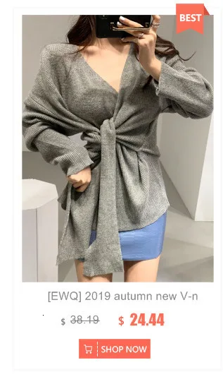 [EWQ] Новинка осени, длинный рукав размера плюс, женское Трендовое пальто, корейский стиль, Модная Джинсовая стеганая куртка цвета хаки с карманами QL570