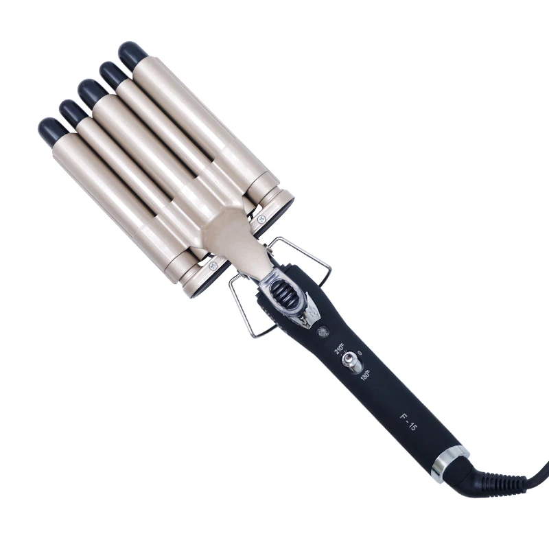 

Ubeator Hair Curling Iron Ceramic Styling Tools Hair Curler Hair Waver Professional Pear Flower Cone Electric Five