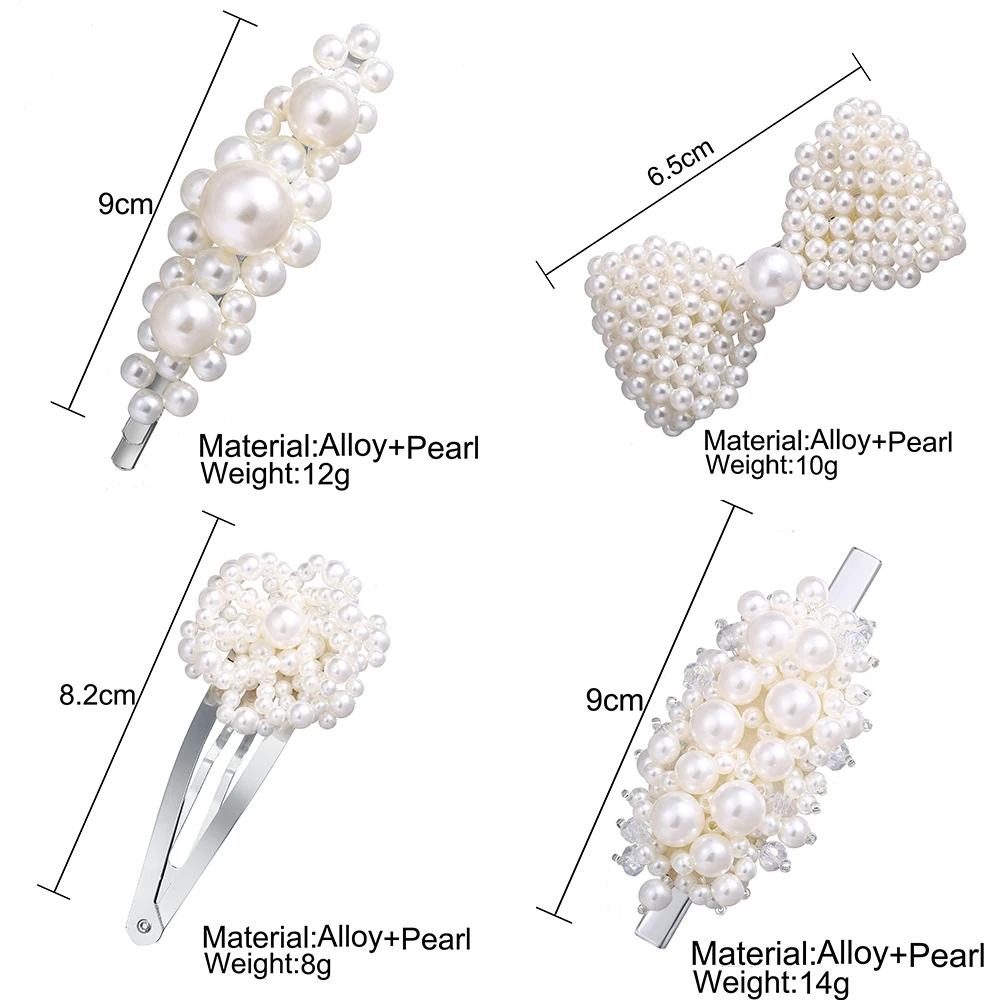 ZHOUYANG набор заколок для женщин Корея INS стиль имитация жемчуга прекрасные украшения для волос модные ювелирные изделия KAF188 удивительная цена