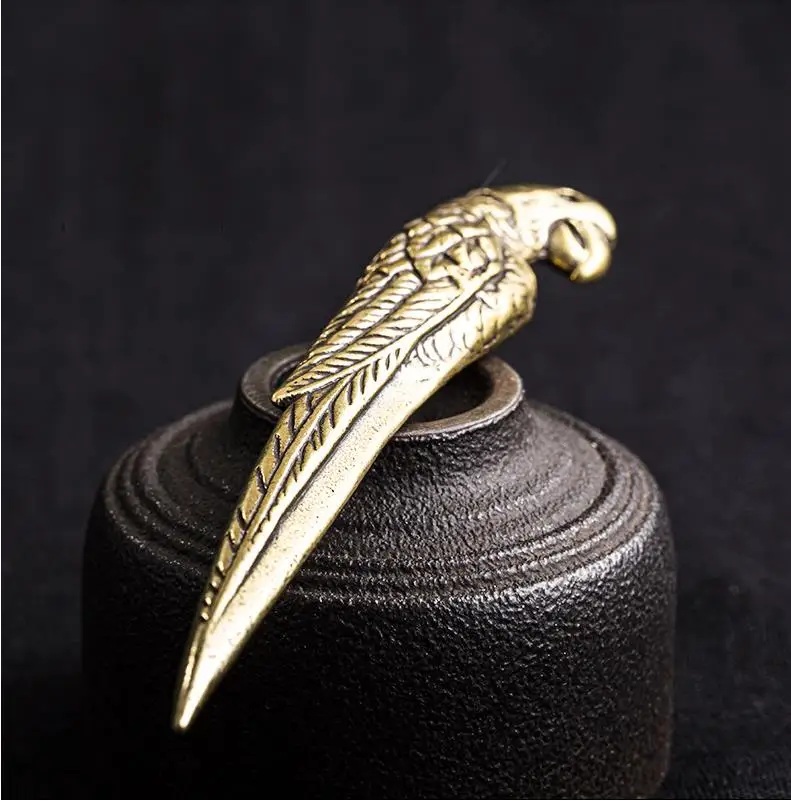 Tea Cutter Vintage Copper Parrot Shape Handmade 1Pc