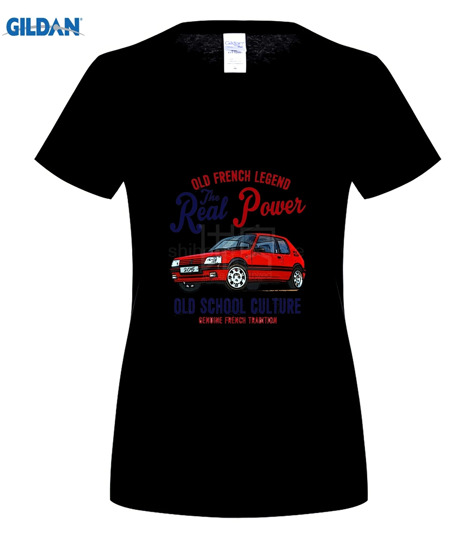 Мужская футболка Подробная информация о винтажном французском автомобиле PEUGEOT 205 GTI 1-новая хлопковая забавная футболка Новинка Мужская футболка - Цвет: women black