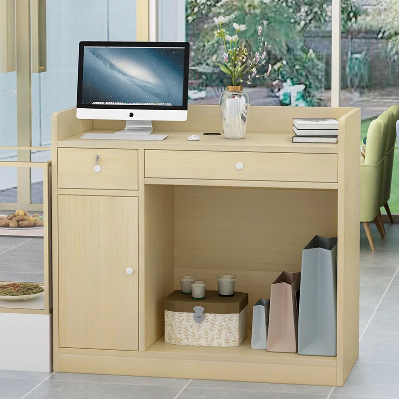 

Cashier Desk Counter Minimalist Modern Beauty Hairdressing Clothing Store Baby Shop Small Bar Counter Shop Front Desk Reception