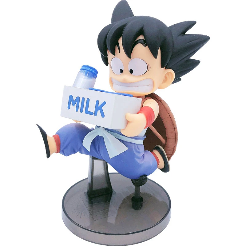 Аниме Dragon Ball Z BWFC2 SC Гоку детство молоко ПВХ фигурка модель игрушки DBZ ребенок Гоку фигурка Jouets