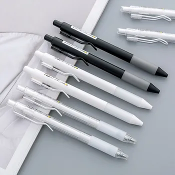 

Neutral pen Small fresh and simple press type 0.5mm office press neutral pen material escolar wholesale