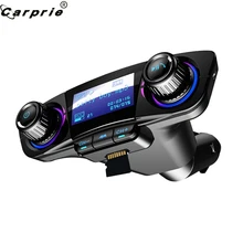 CARPRIE Bluetooth Автомобильный fm-передатчик адаптер MP3 музыкальный плеер Hands free радио адаптер Комплект USB зарядное устройство для мобильного телефона 910