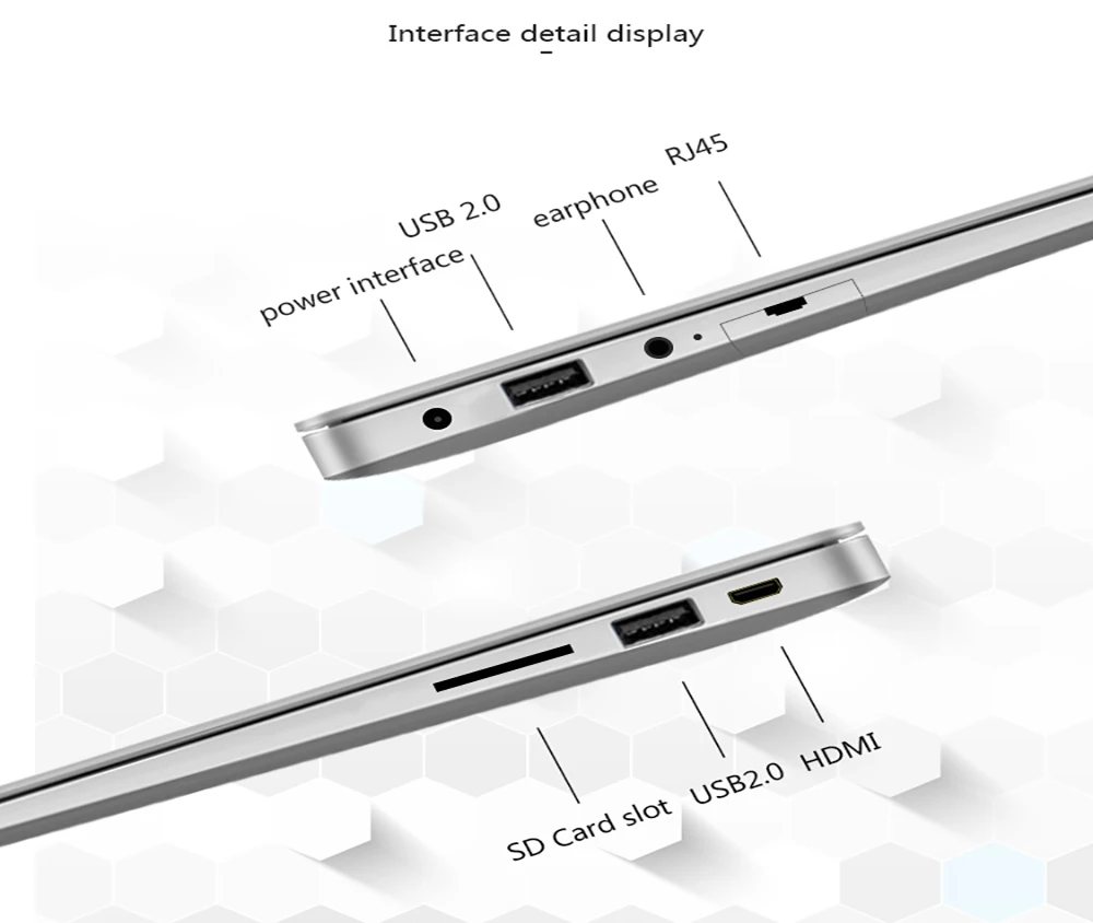 Ноутбук Daysky A3, 14,1 дюймов, ноутбук, Windows 10, английская версия, Intel Celeron J3455, четыре ядра, 1,5 ГГц, 8 ГБ, 128 ГБ, SSD камера, HDMI